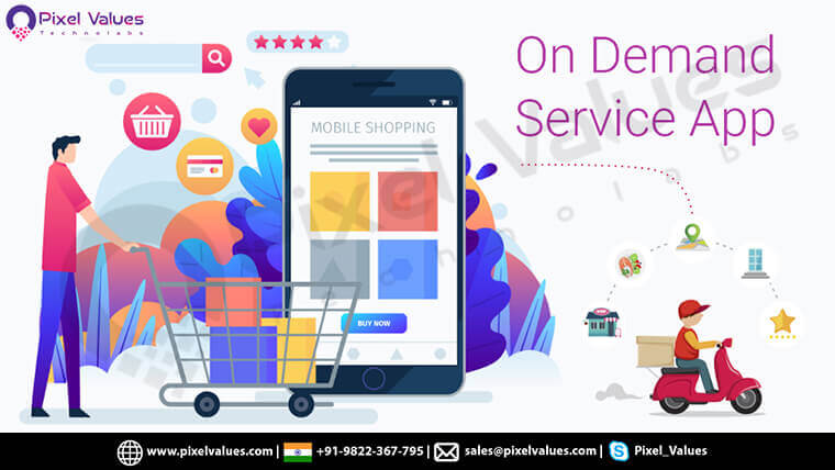On Demand Services App -Pixel Values Technolabs